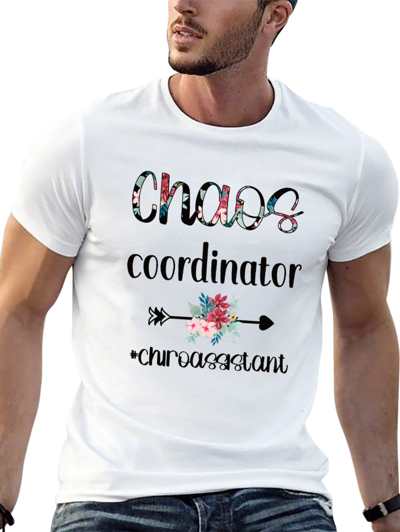 Chaos Coordinator Floral T-Shirt