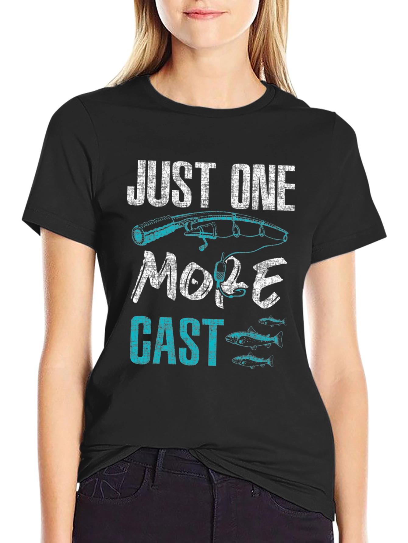 Fishing T-Shirt - Just One More Cast!