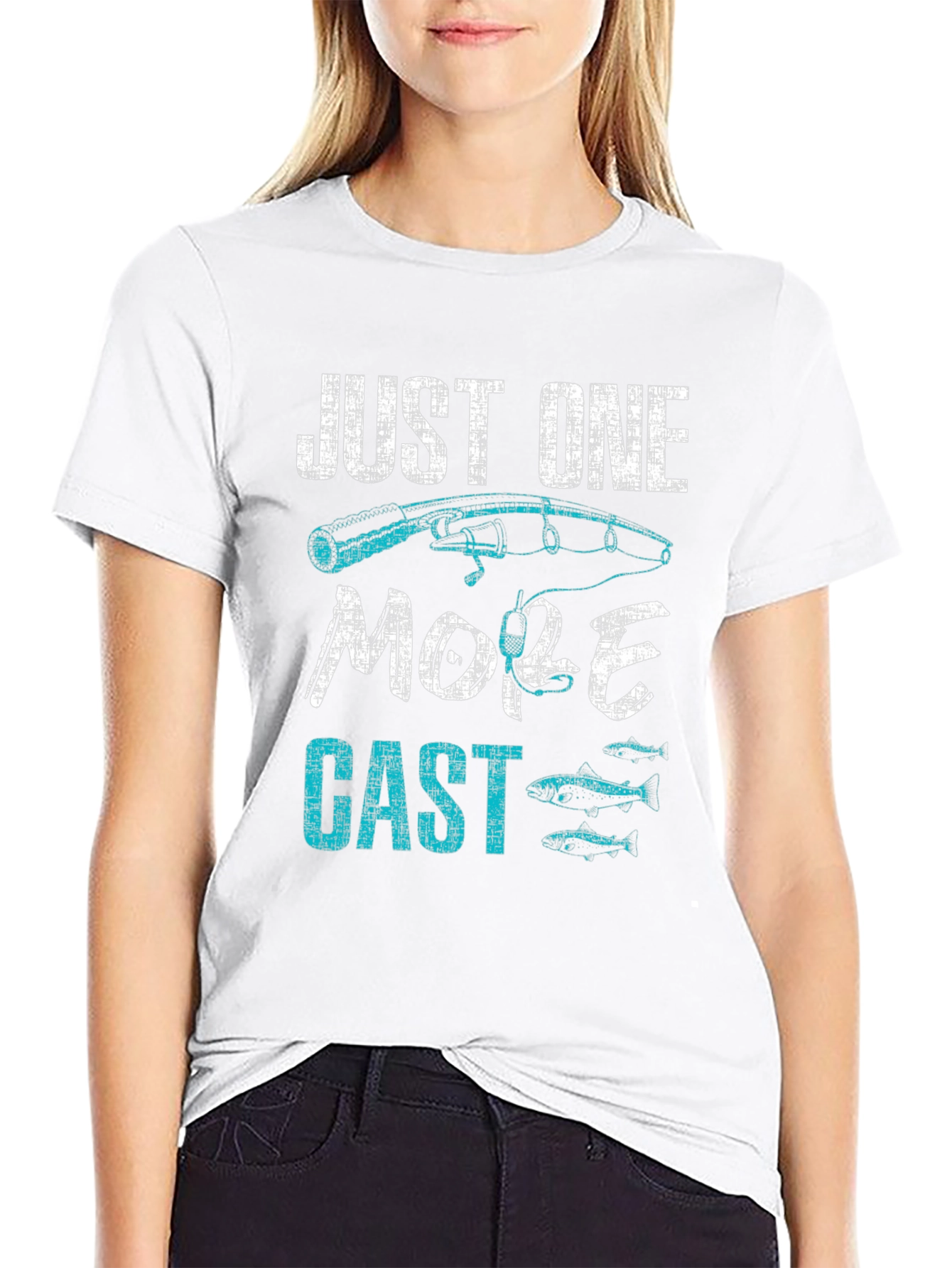 Fishing T-Shirt - Just One More Cast!