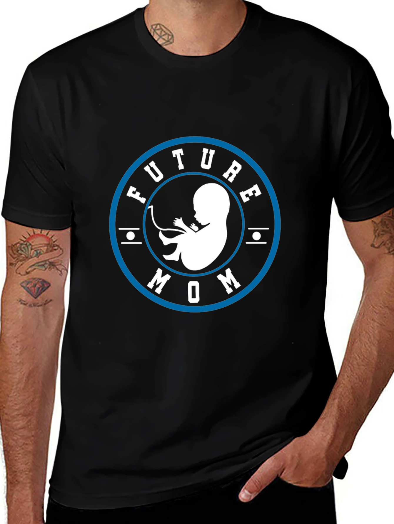 Future Mom Graphic T-Shirt Pregnancy Announcement Tee