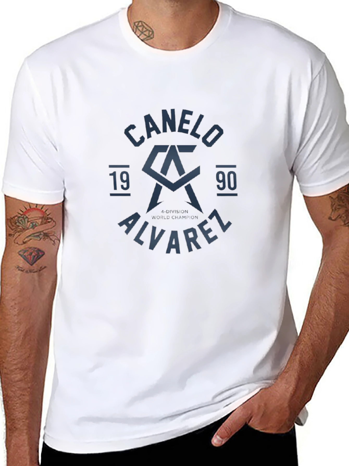 Canelo Alvarez Graphic T-Shirt Boxing Champ Tee