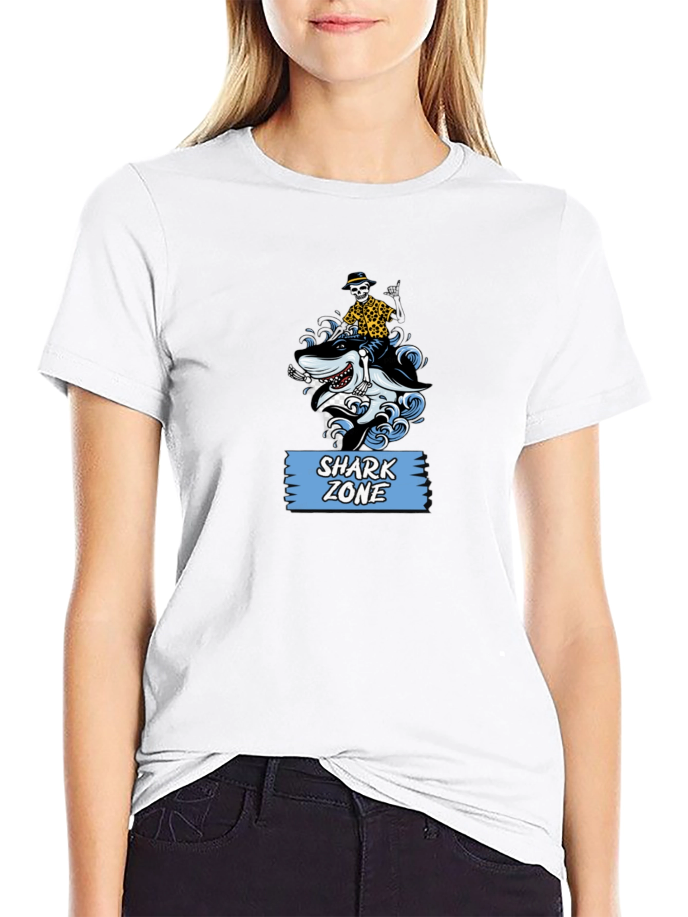 Shark Zone Graphic T-Shirt
