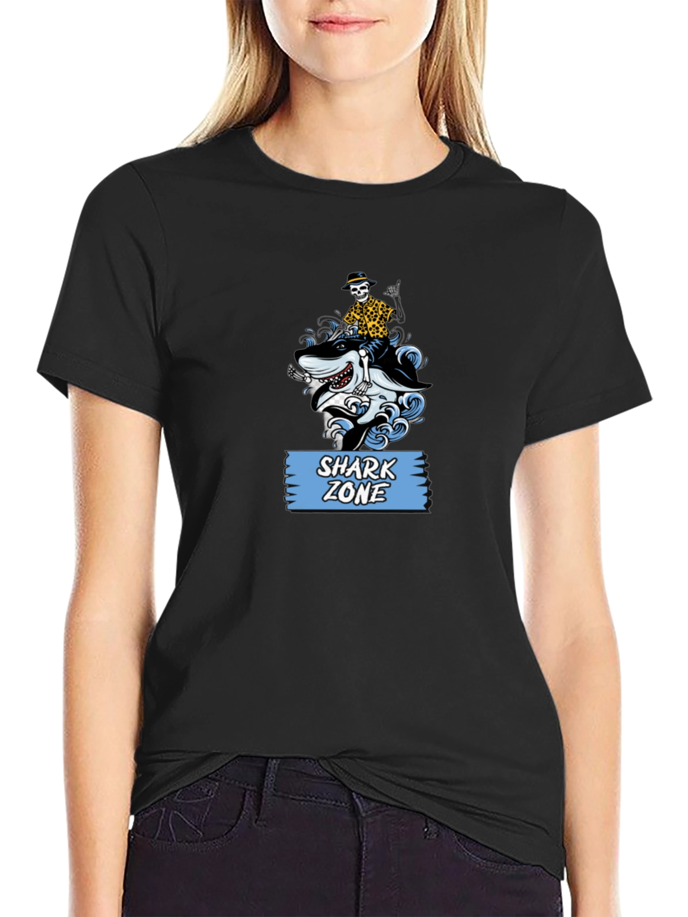 Shark Zone Graphic T-Shirt