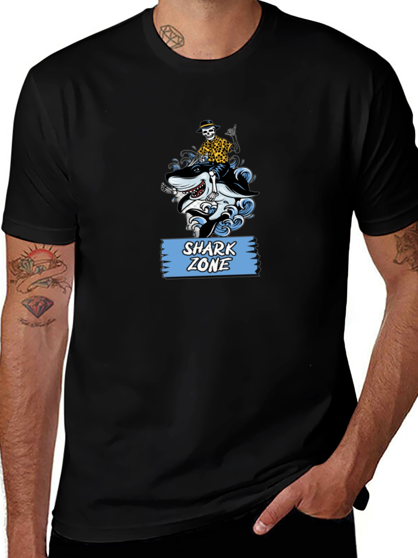 Shark Zone Graphic T-Shirt