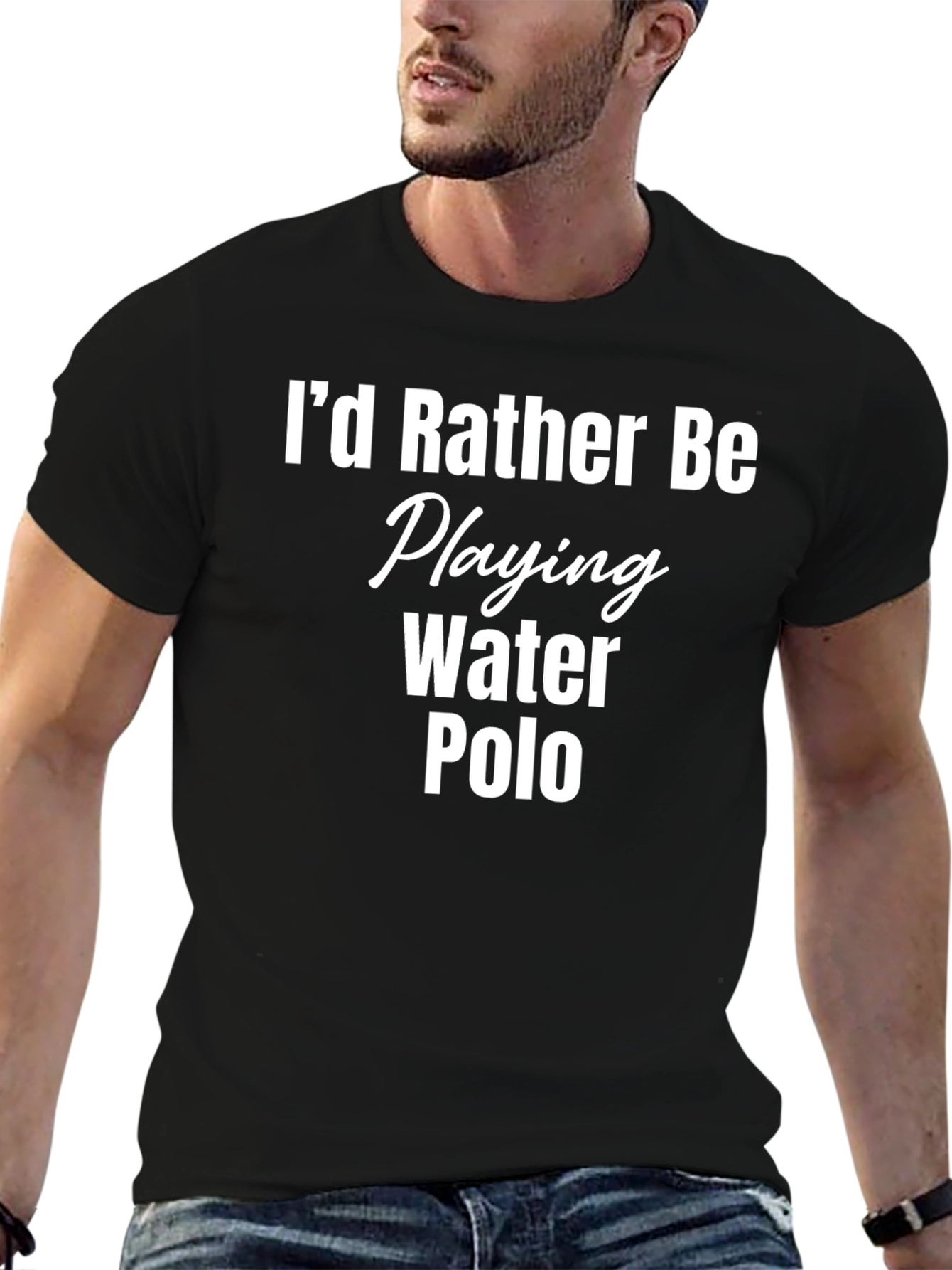 Id Rather Be Playing Water Polo T-Shirt