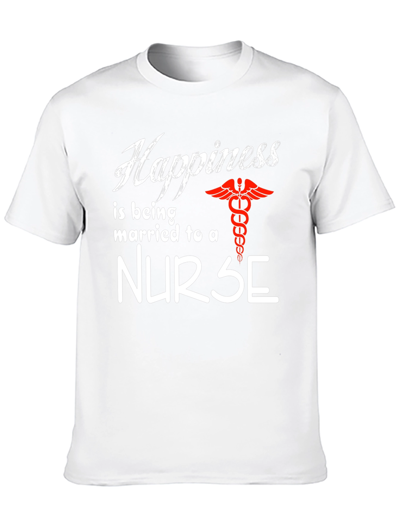 Happiness is Being Married to a Nurse T-Shirt