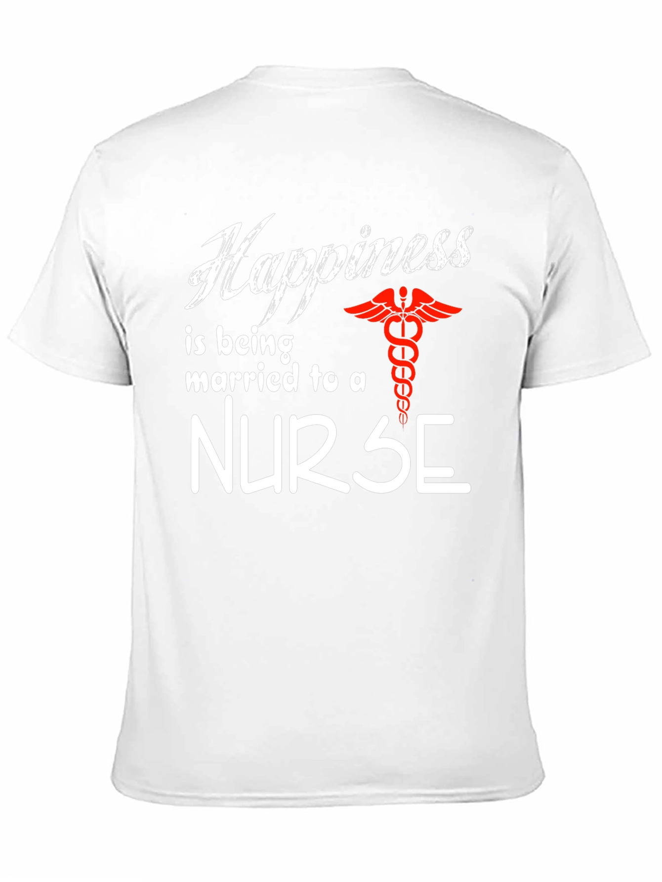 Happiness is Being Married to a Nurse T-Shirt
