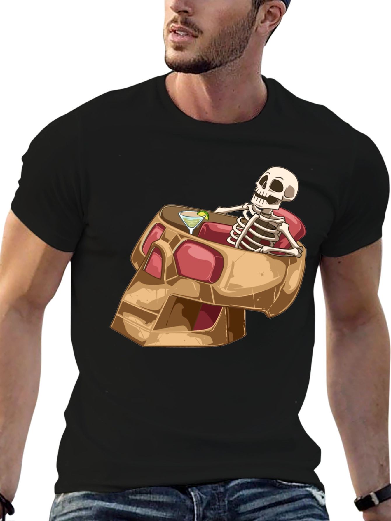 Relaxing Skeleton T-Shirt