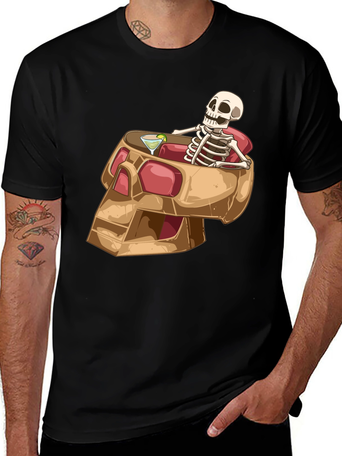 Relaxing Skeleton T-Shirt