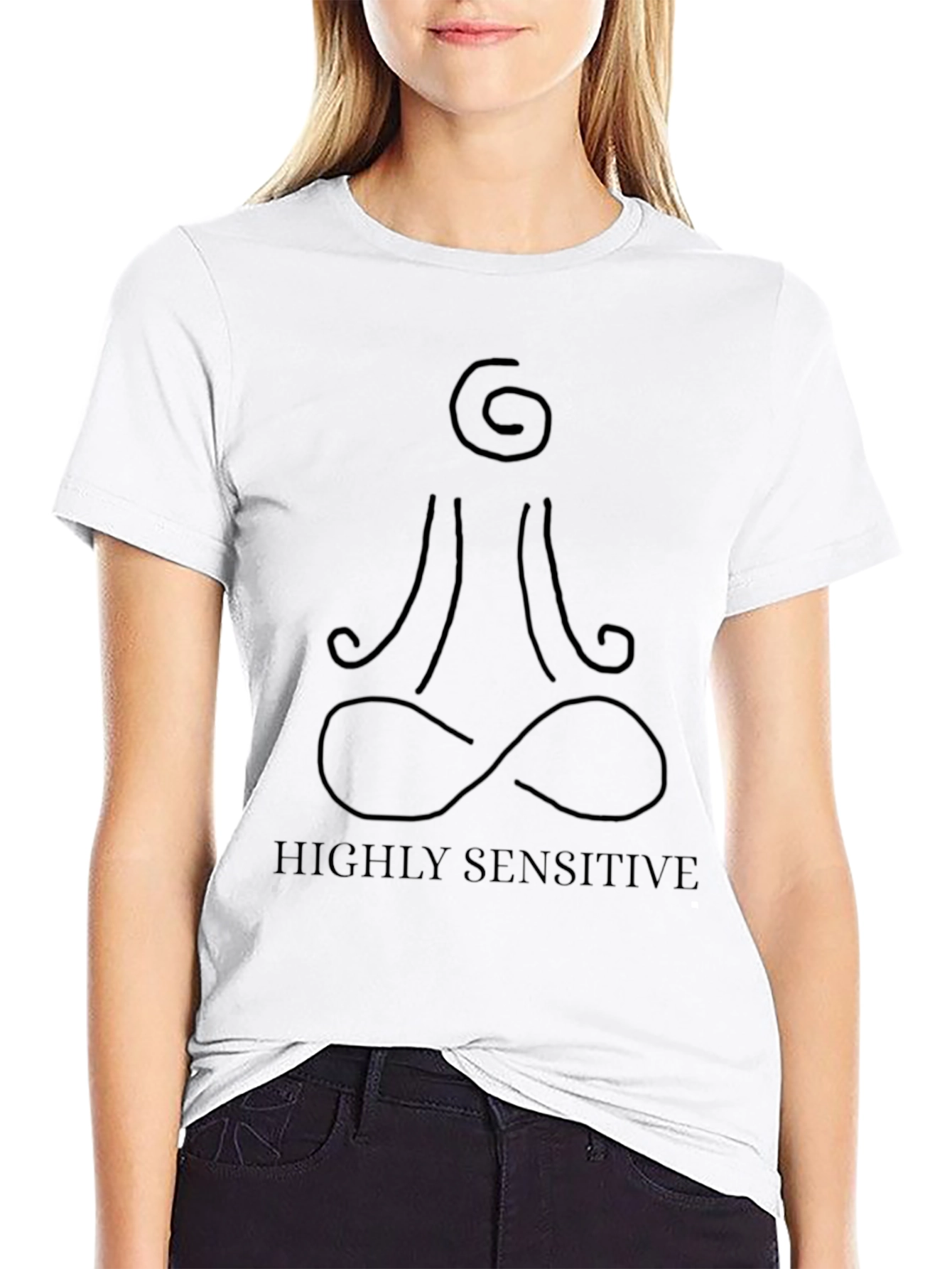 Highly Sensitive Person Yoga T-Shirt