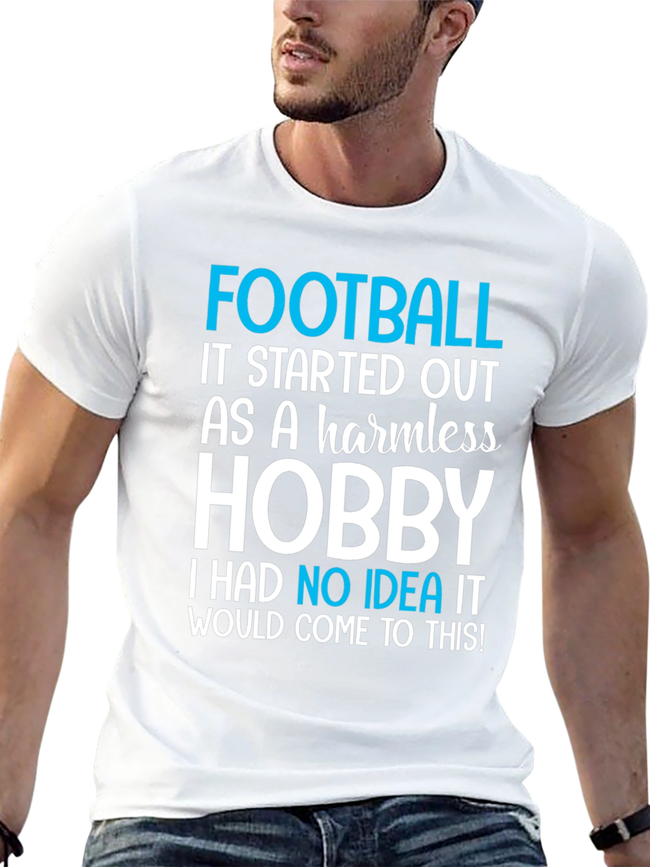 Football Hobby Graphic T-Shirt