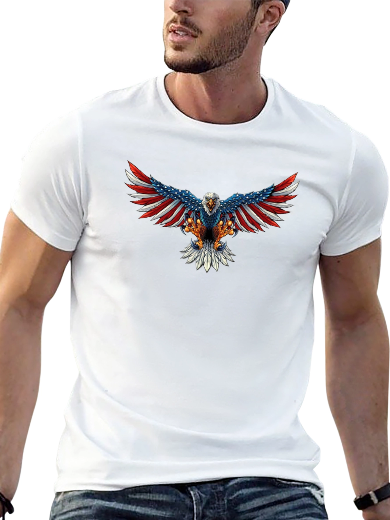 American Eagle Patriotic T-Shirt