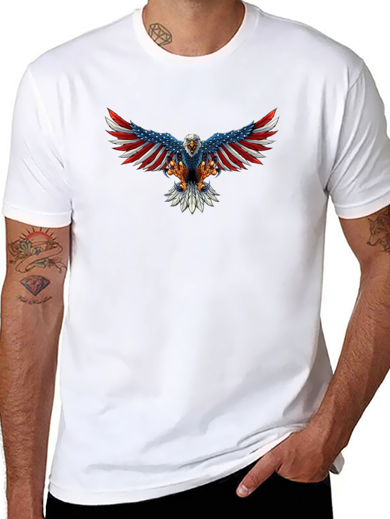 American Eagle Patriotic T-Shirt