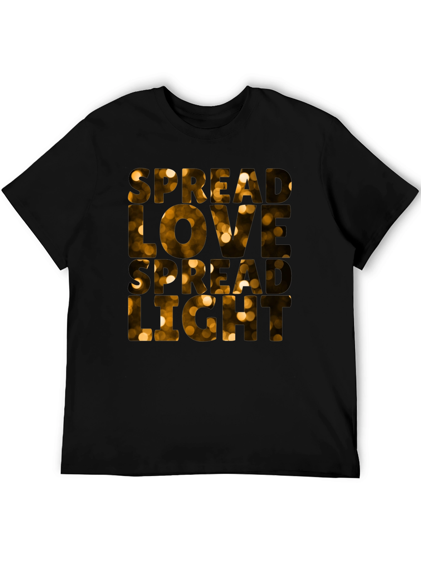 Spread Love Spread Light Black T-Shirt
