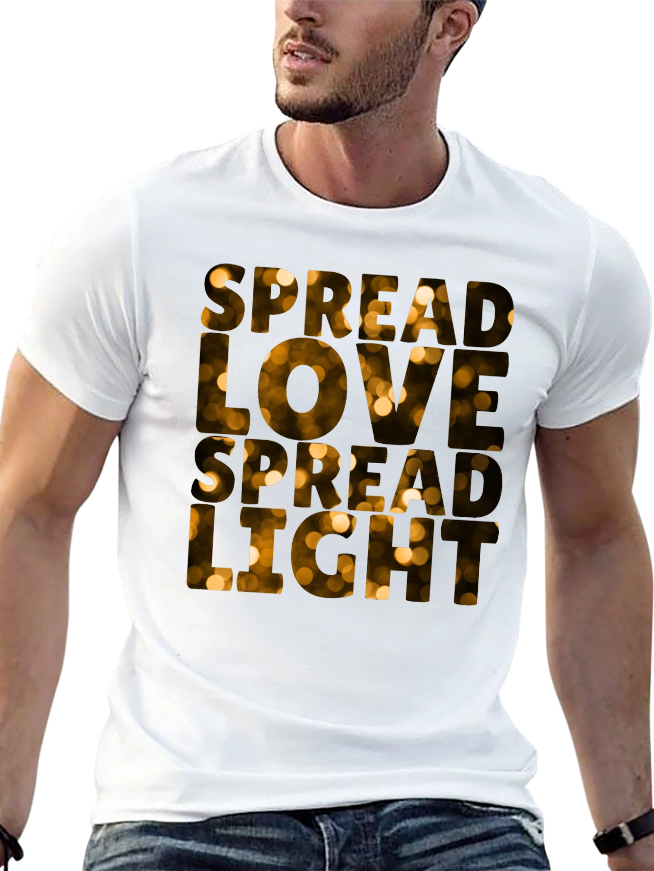 Spread Love Spread Light Black T-Shirt