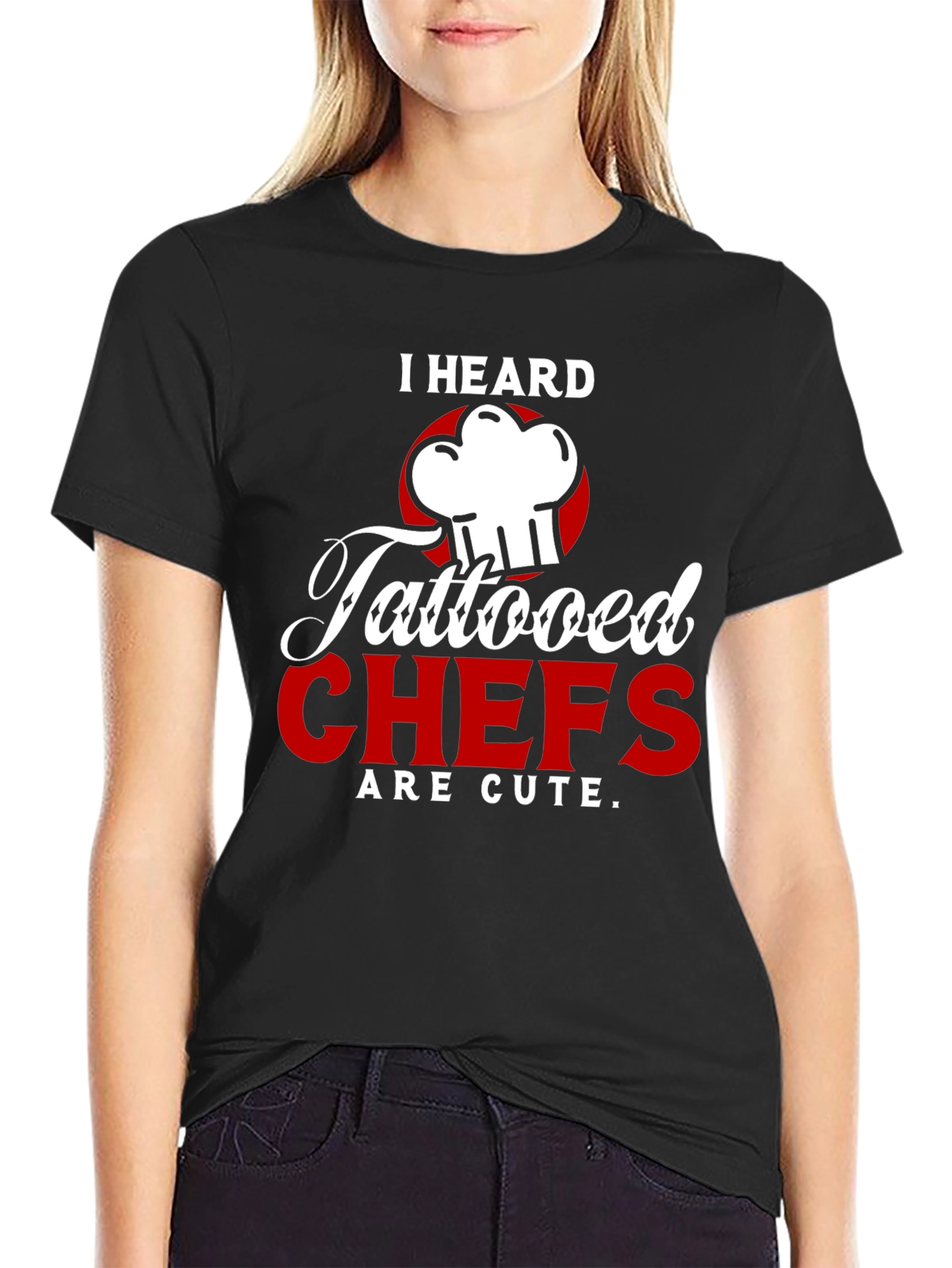 Tattooed Chefs Are Cute Graphic T-Shirt