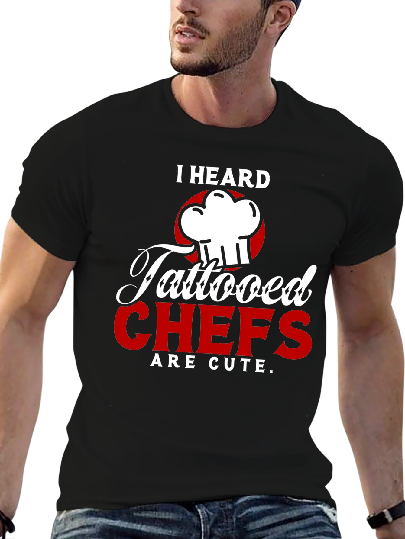 Tattooed Chefs Are Cute Graphic T-Shirt