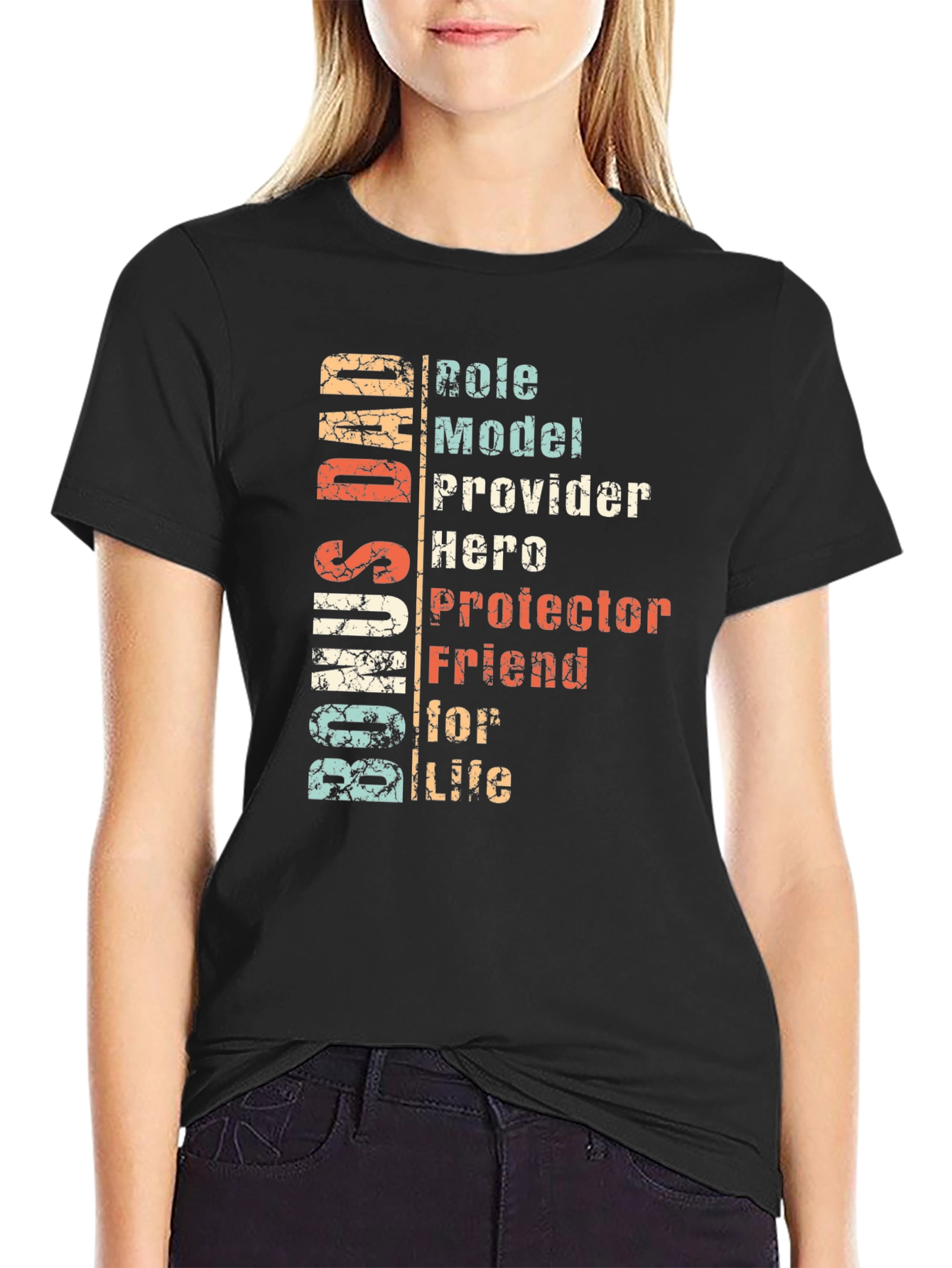 Husband Dad Role Model Hero T-Shirt