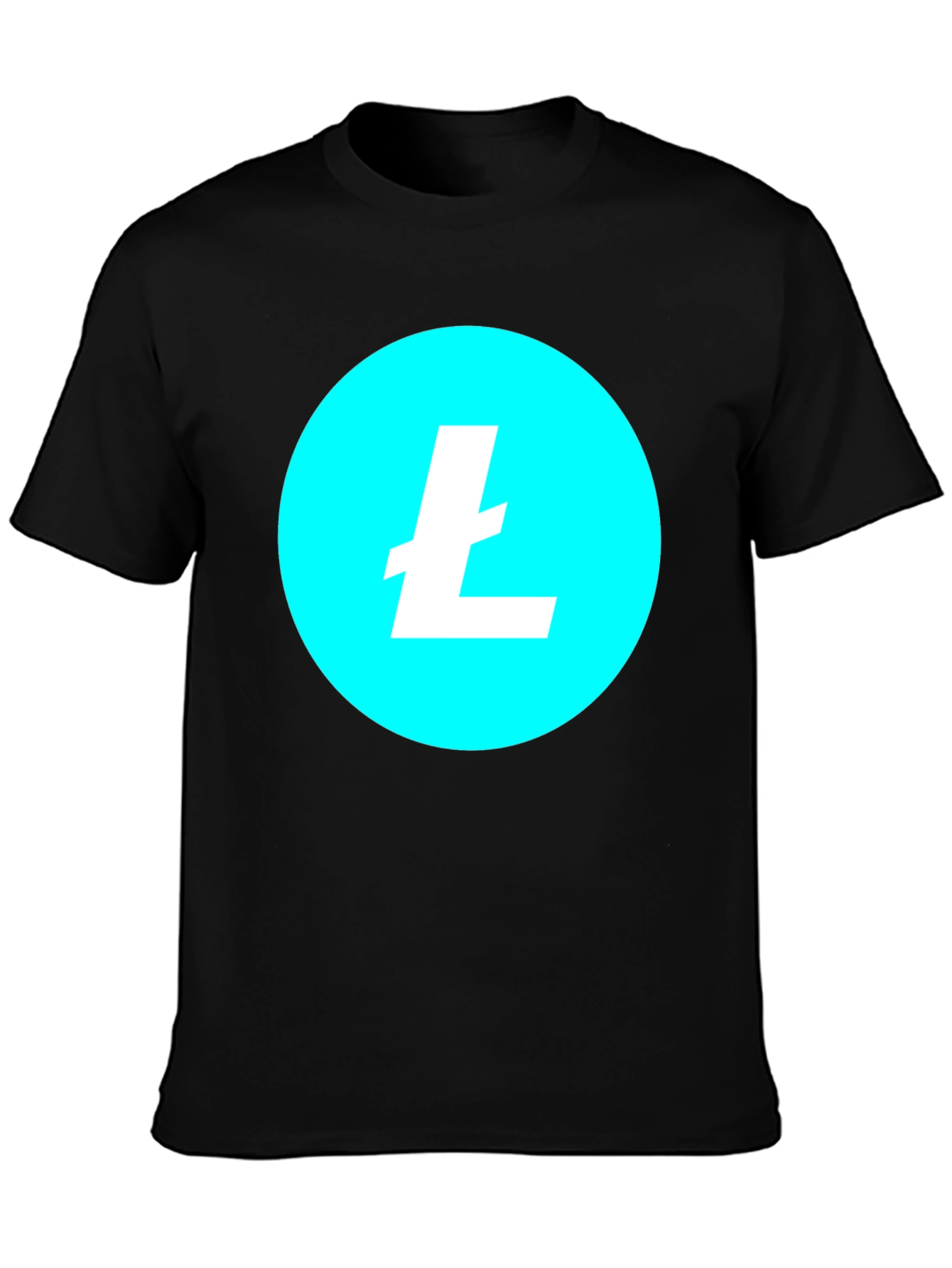 Litecoin Crypto Tee - Black T-Shirt