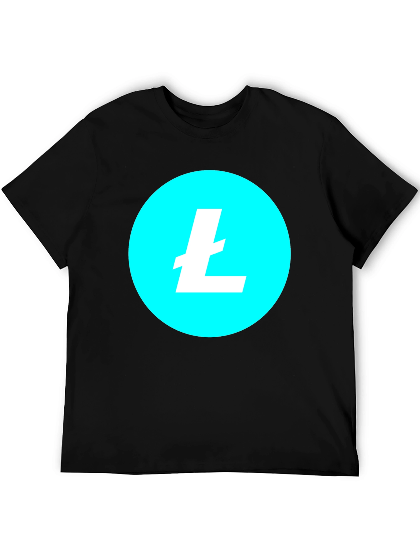 Litecoin Crypto Tee - Black T-Shirt