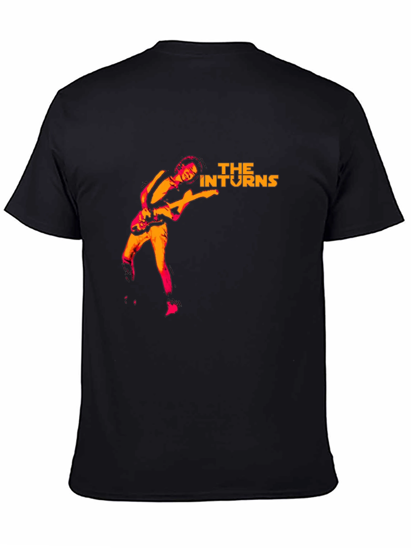 The Inturns Black T-Shirt - Graphic Tee