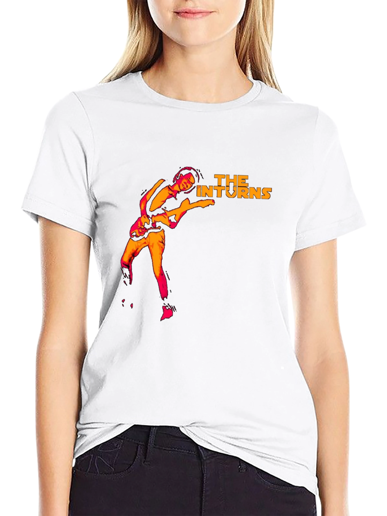 The Inturns Black T-Shirt - Graphic Tee