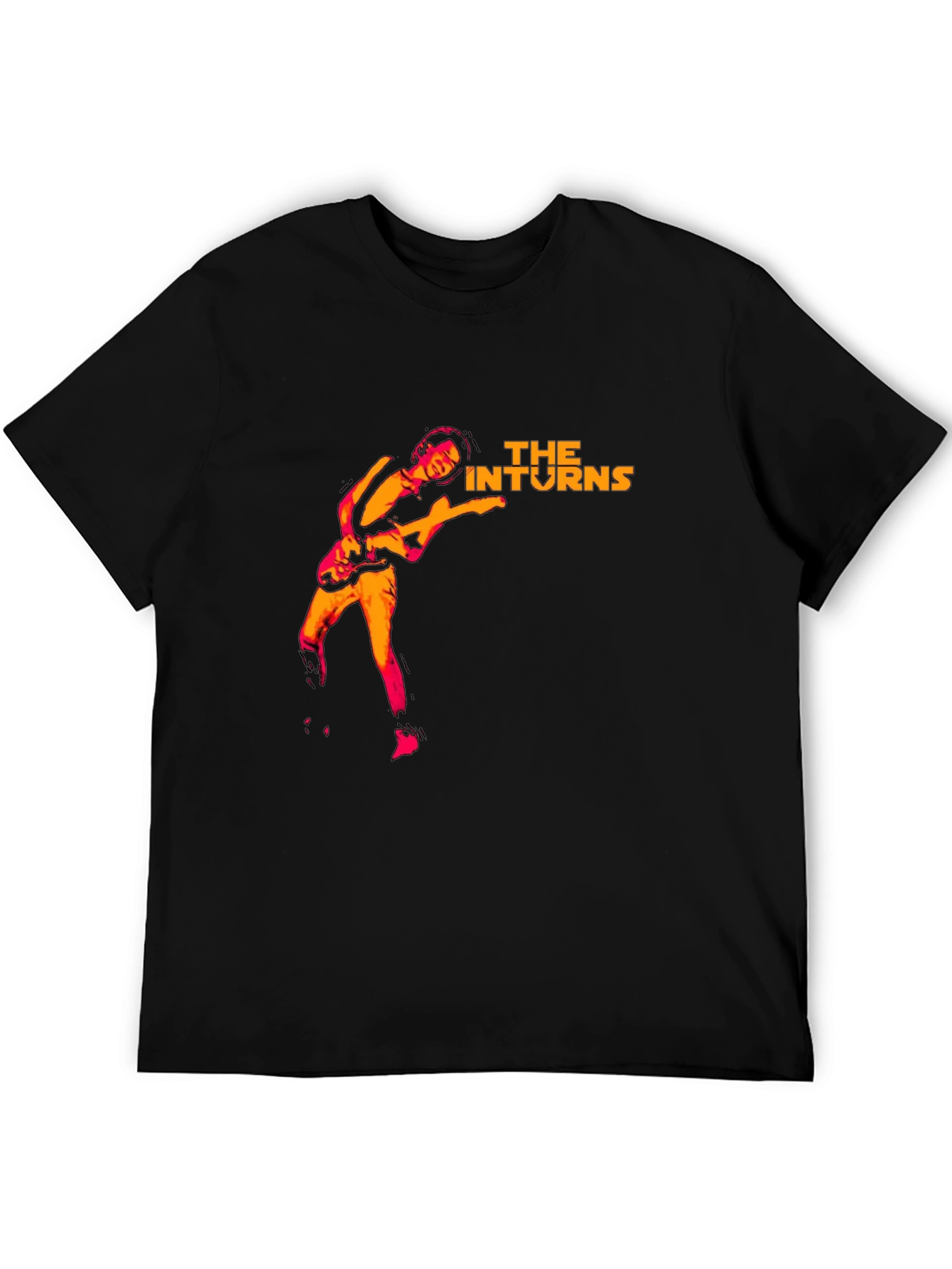 The Inturns Black T-Shirt - Graphic Tee