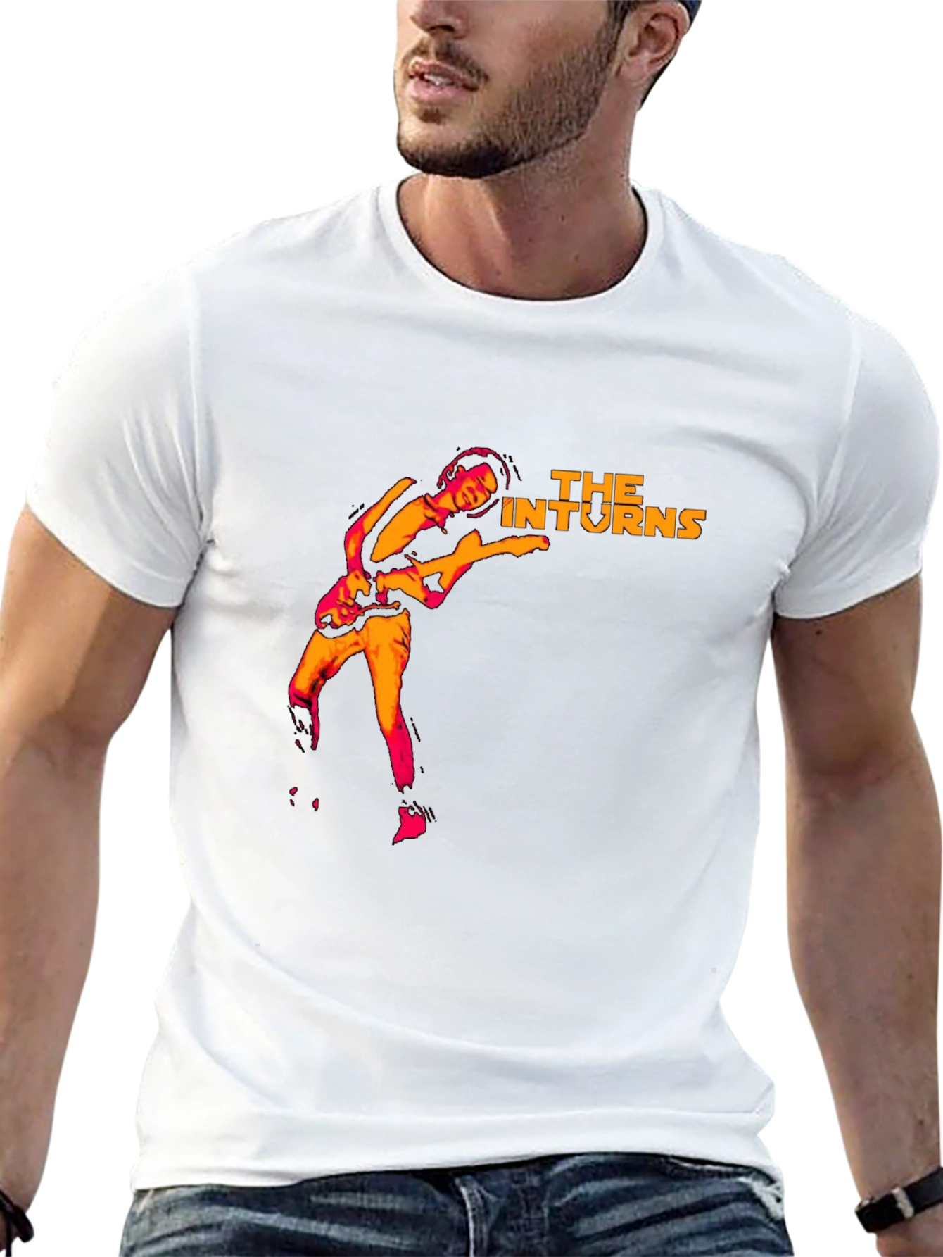 The Inturns Black T-Shirt - Graphic Tee