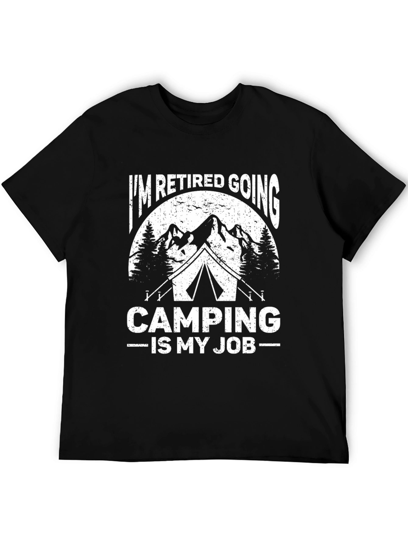 Retired Going Camping T-Shirt