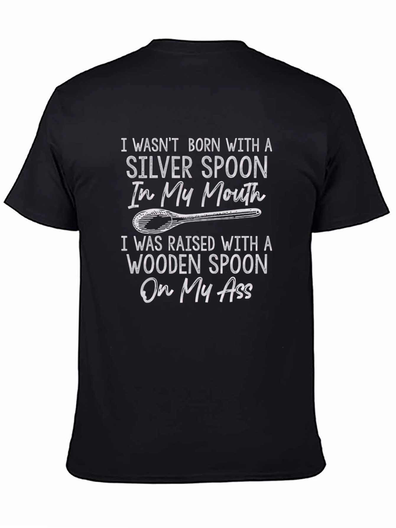 Silver Spoon T-Shirt - Funny Sarcastic Tee