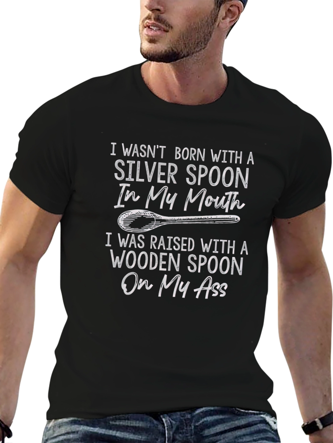 Silver Spoon T-Shirt - Funny Sarcastic Tee