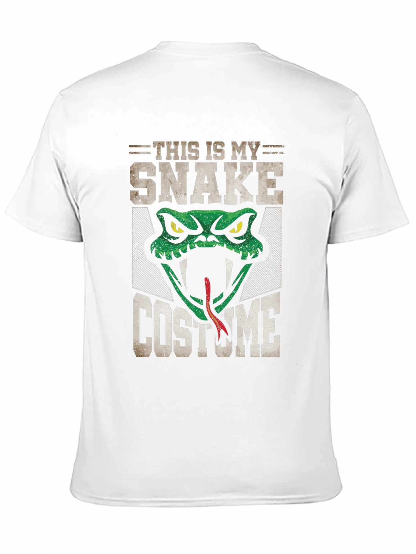 Snake Costume T-Shirt - Funny Halloween Tee