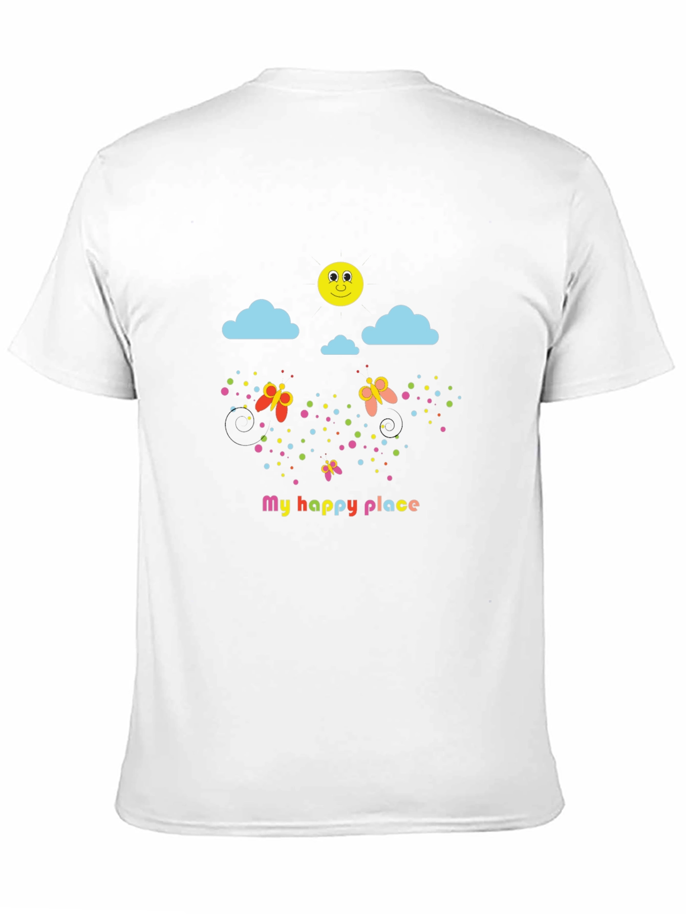 Happy Place Graphic Tee - Fun & Whimsical