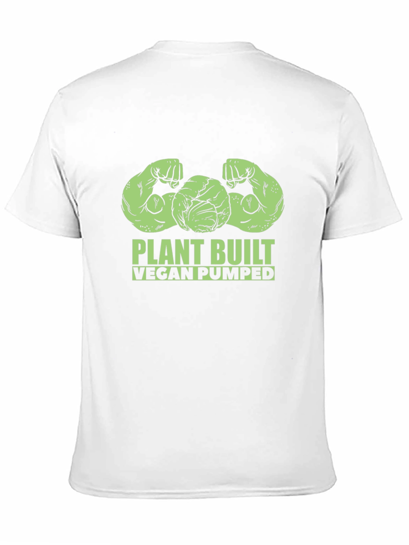 Plant Built Vegan Pumped Black T-Shirt