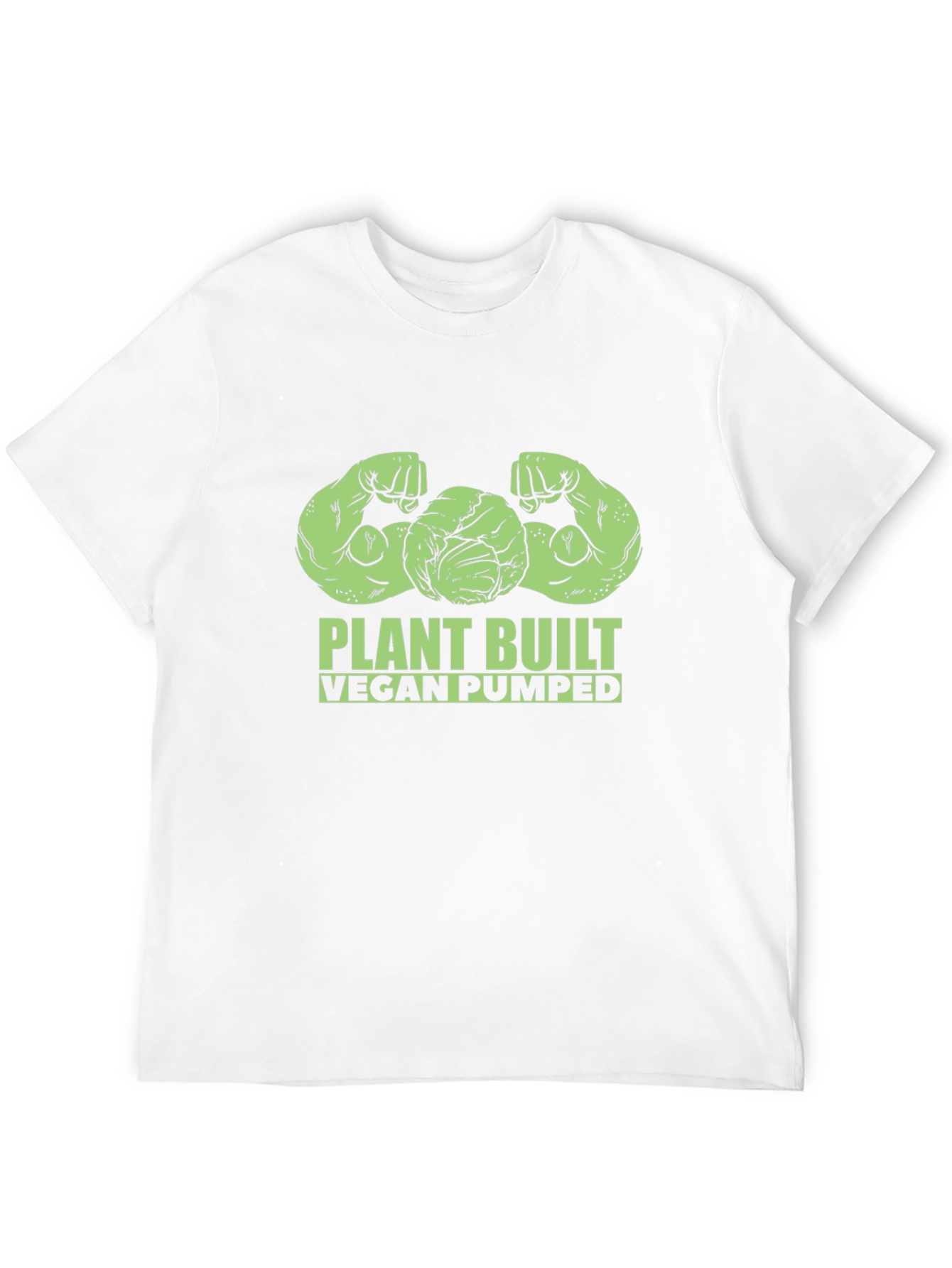 Plant Built Vegan Pumped Black T-Shirt
