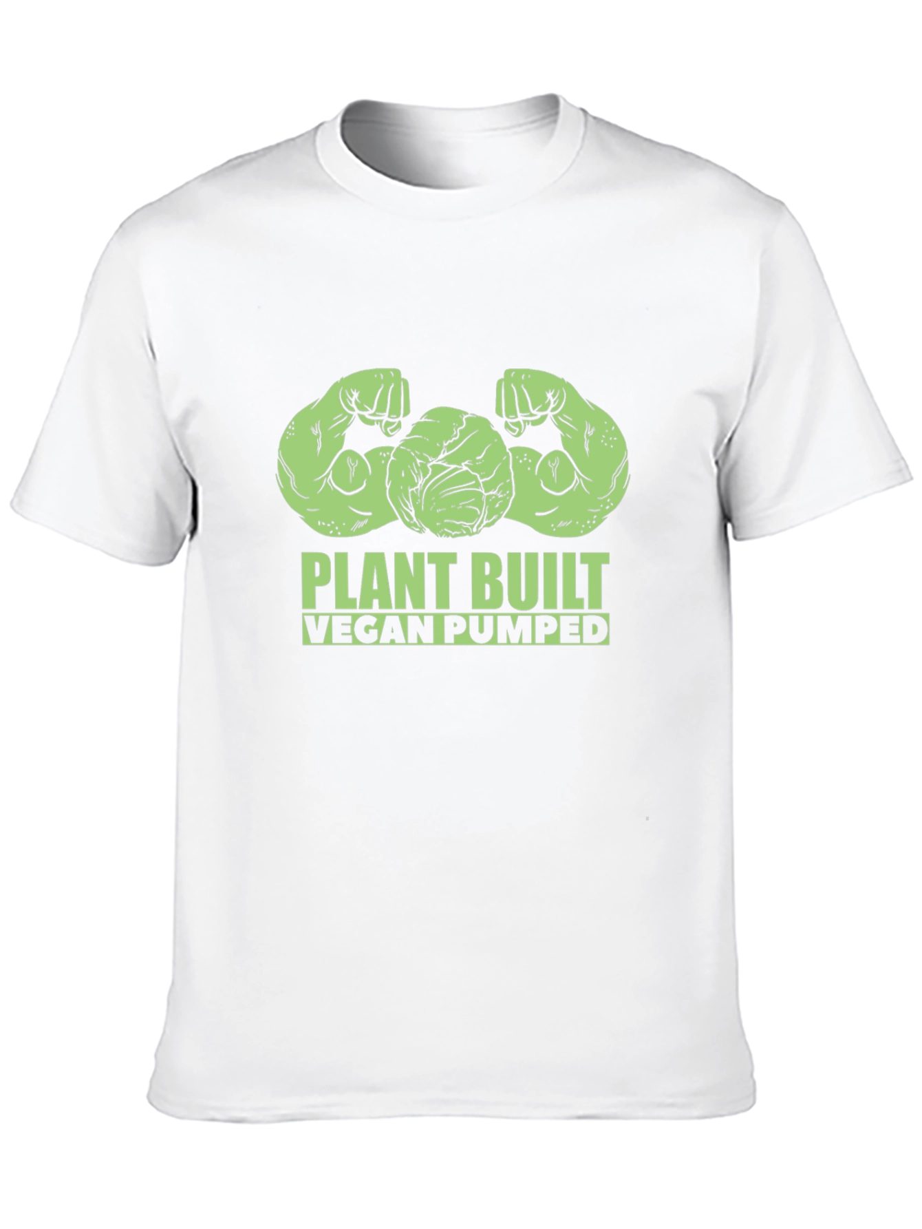 Plant Built Vegan Pumped Black T-Shirt