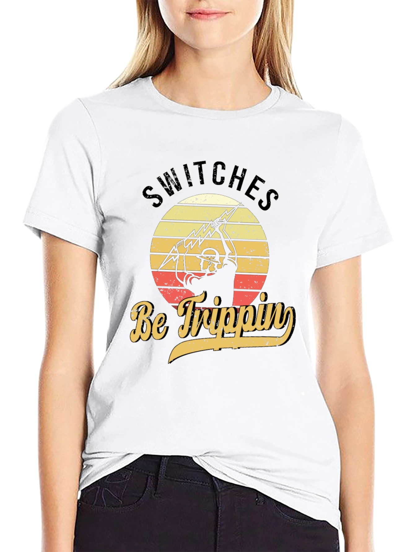 Switches Be Trippin Electrician T-Shirt