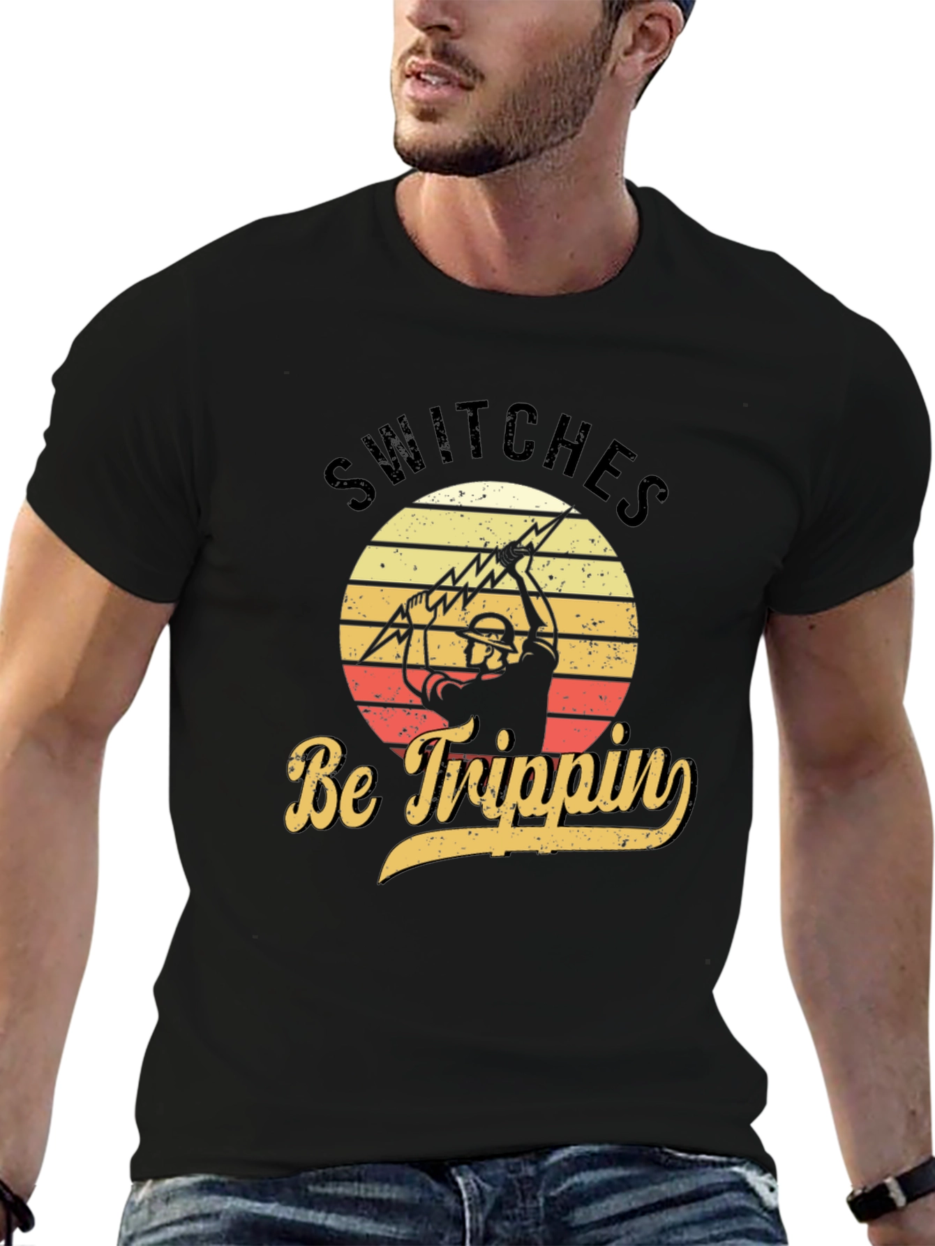 Switches Be Trippin Electrician T-Shirt