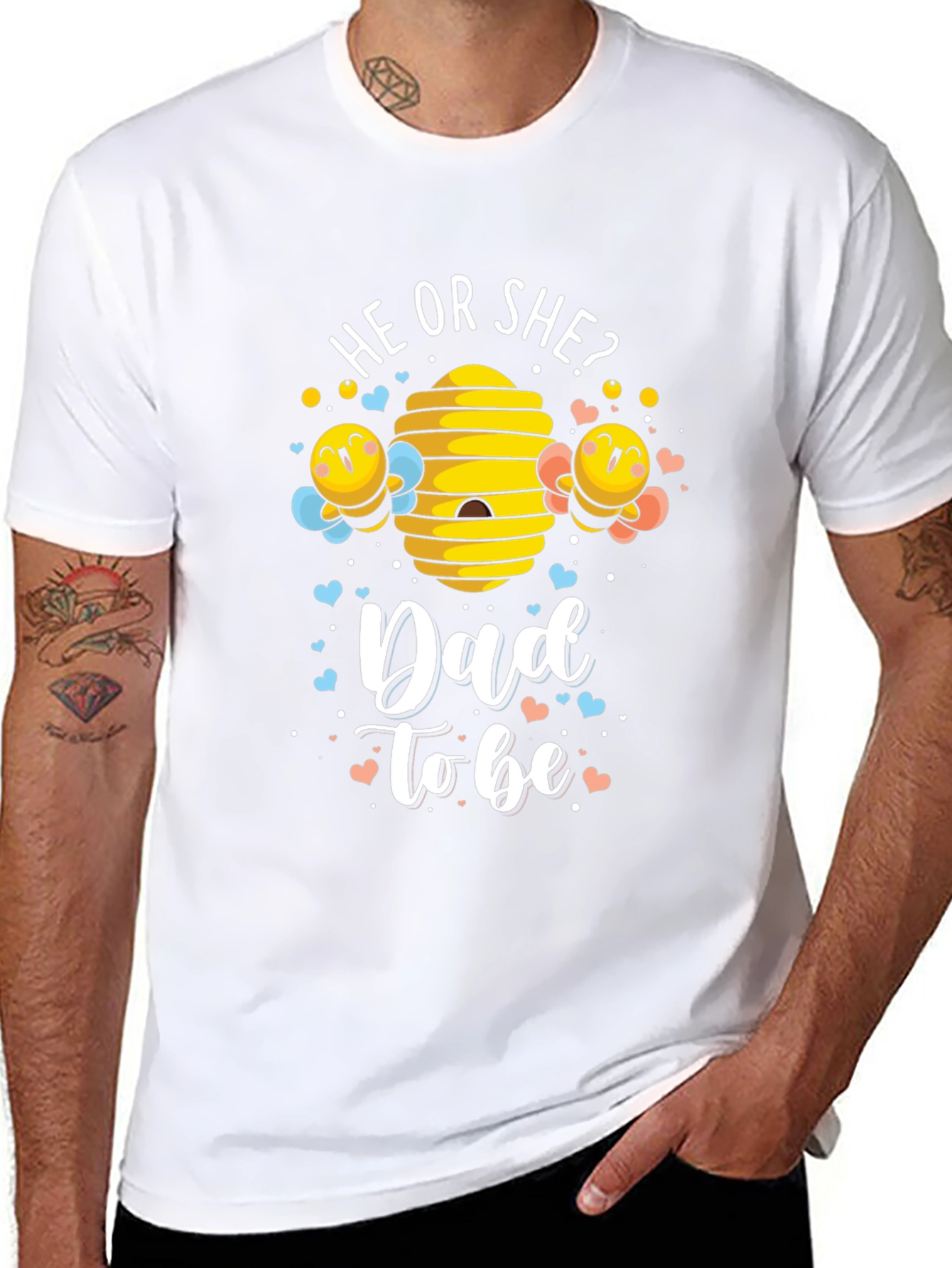 Dad to Bee: Gender Reveal T-Shirt