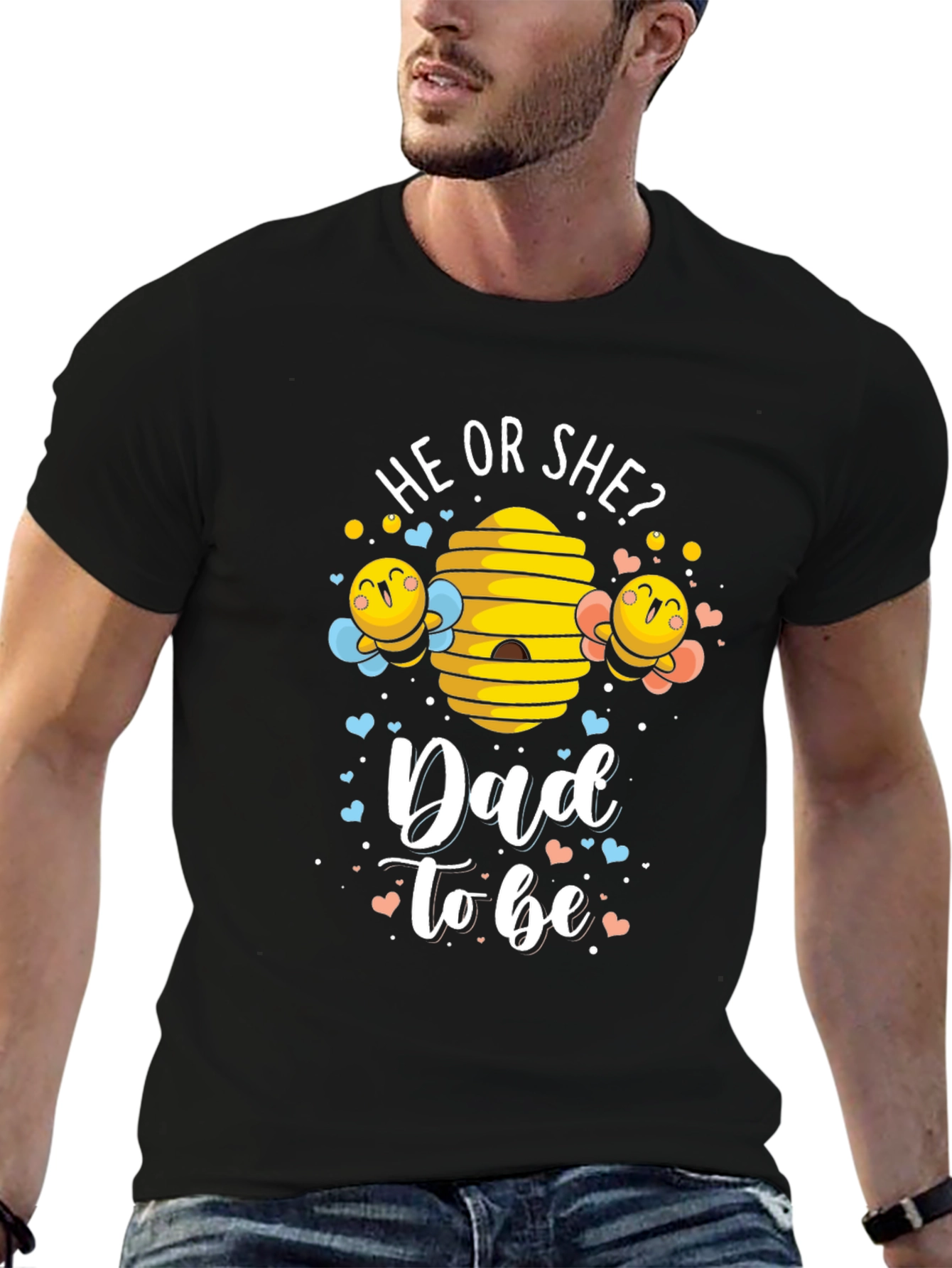 Dad to Bee: Gender Reveal T-Shirt