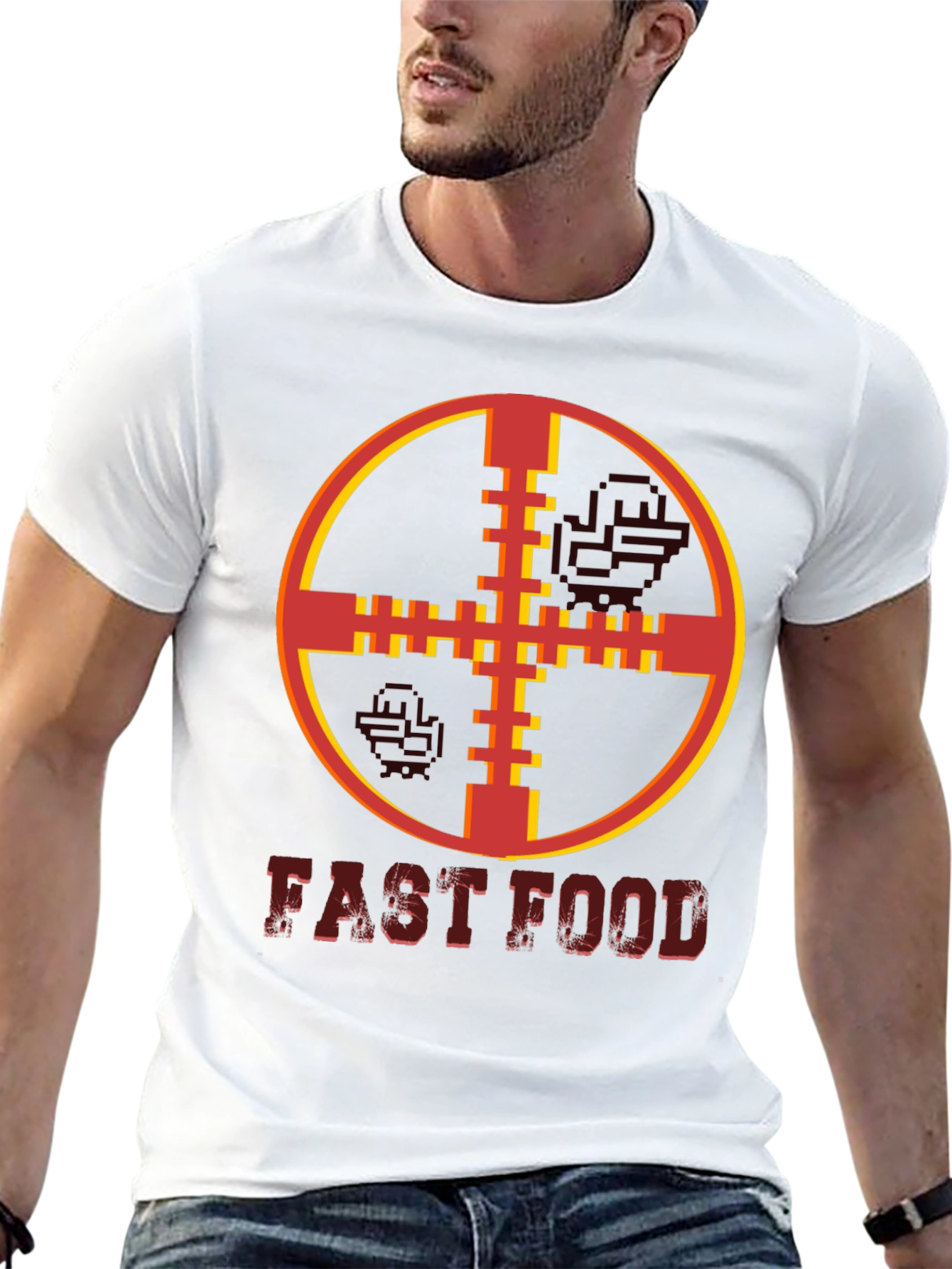 Fast Food Target T-Shirt