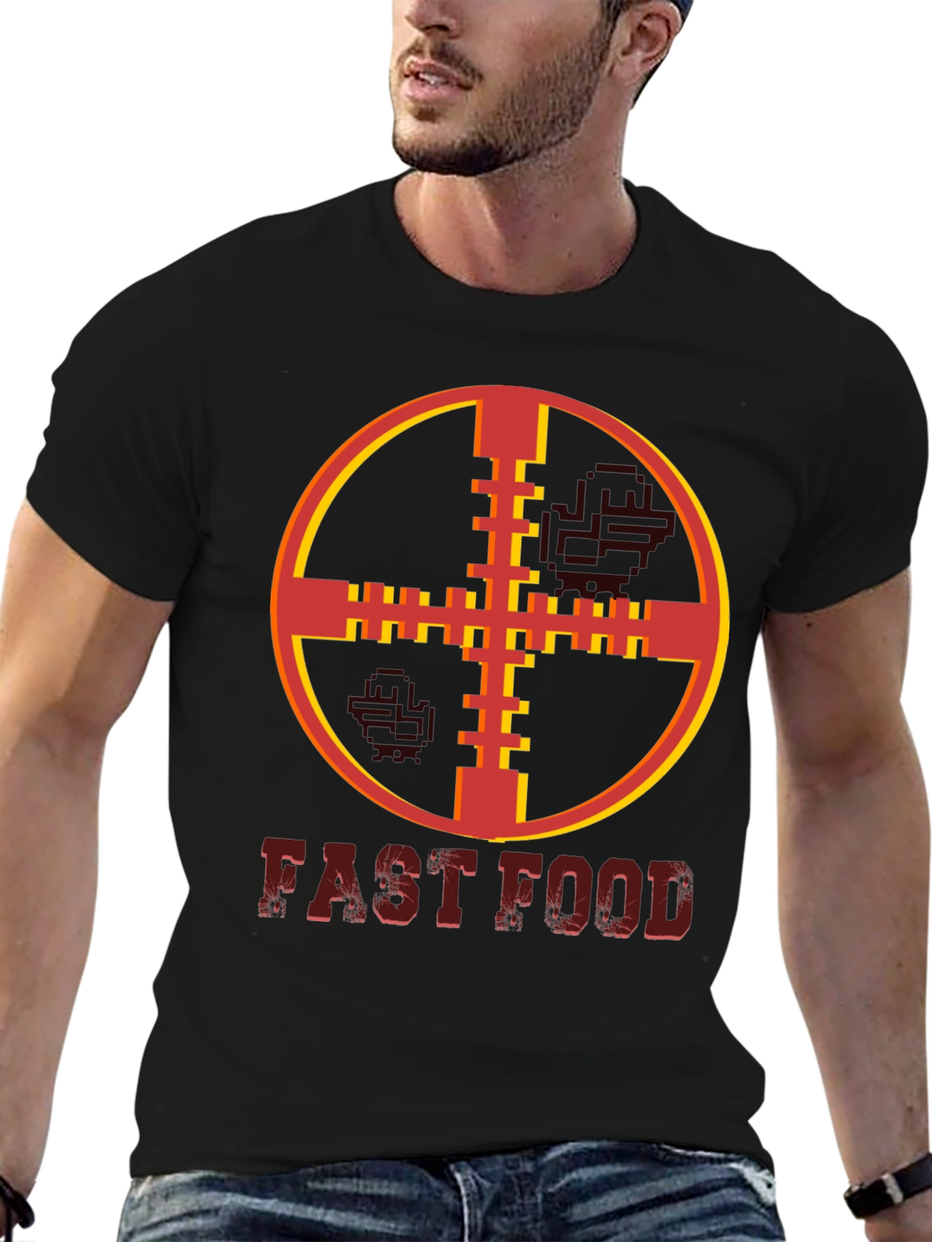 Fast Food Target T-Shirt
