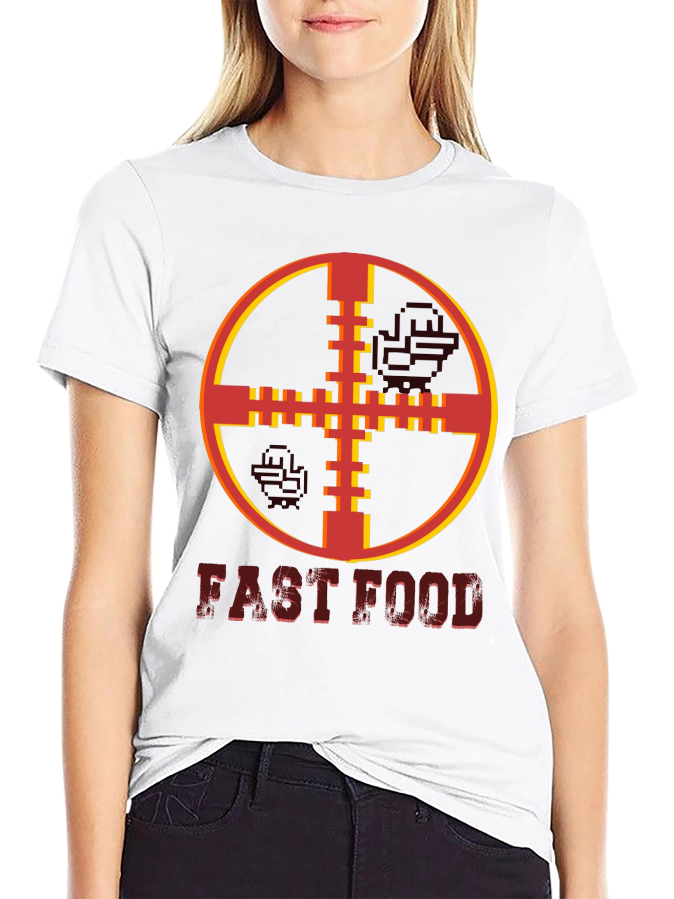 Fast Food Target T-Shirt