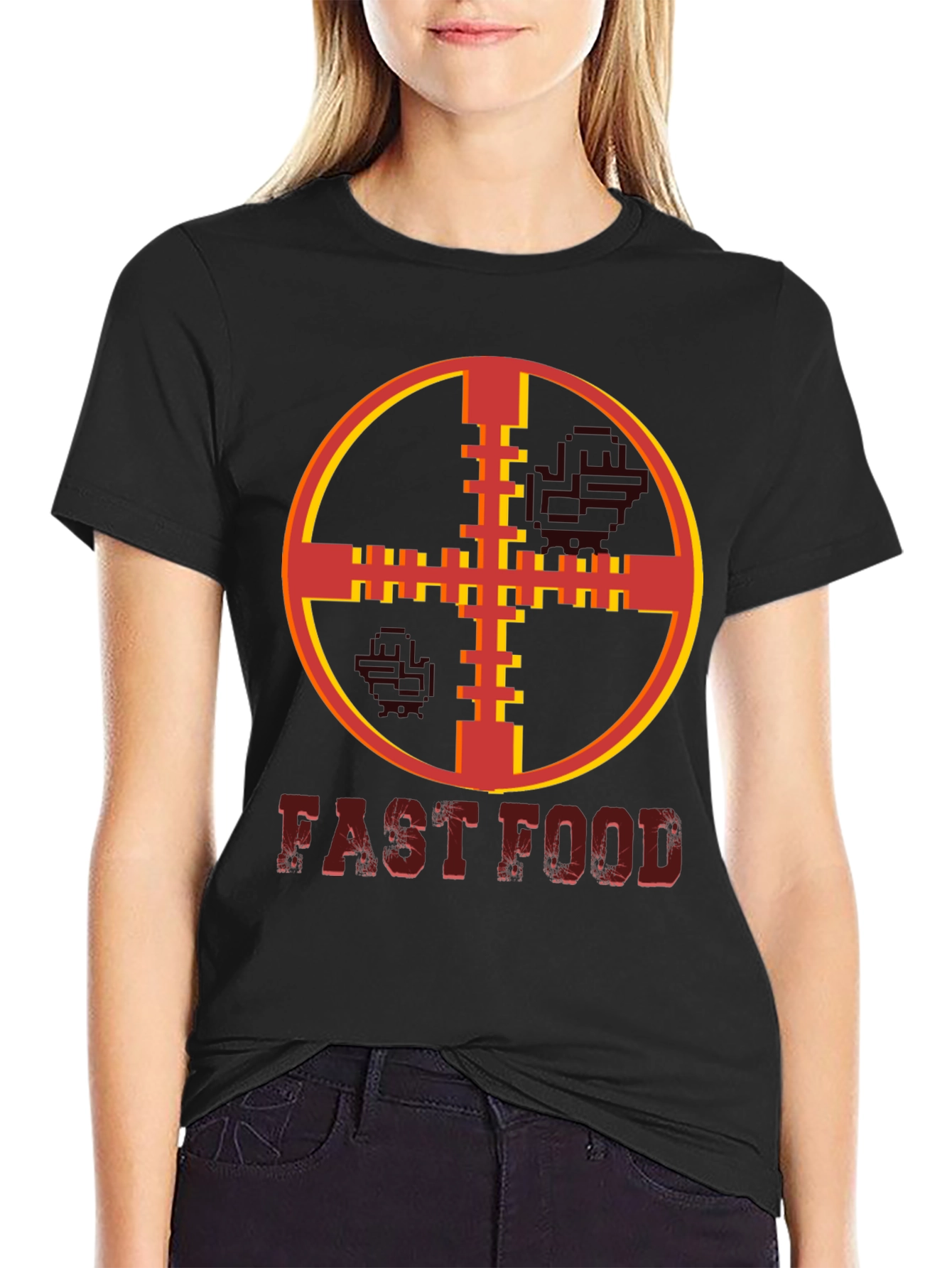 Fast Food Target T-Shirt