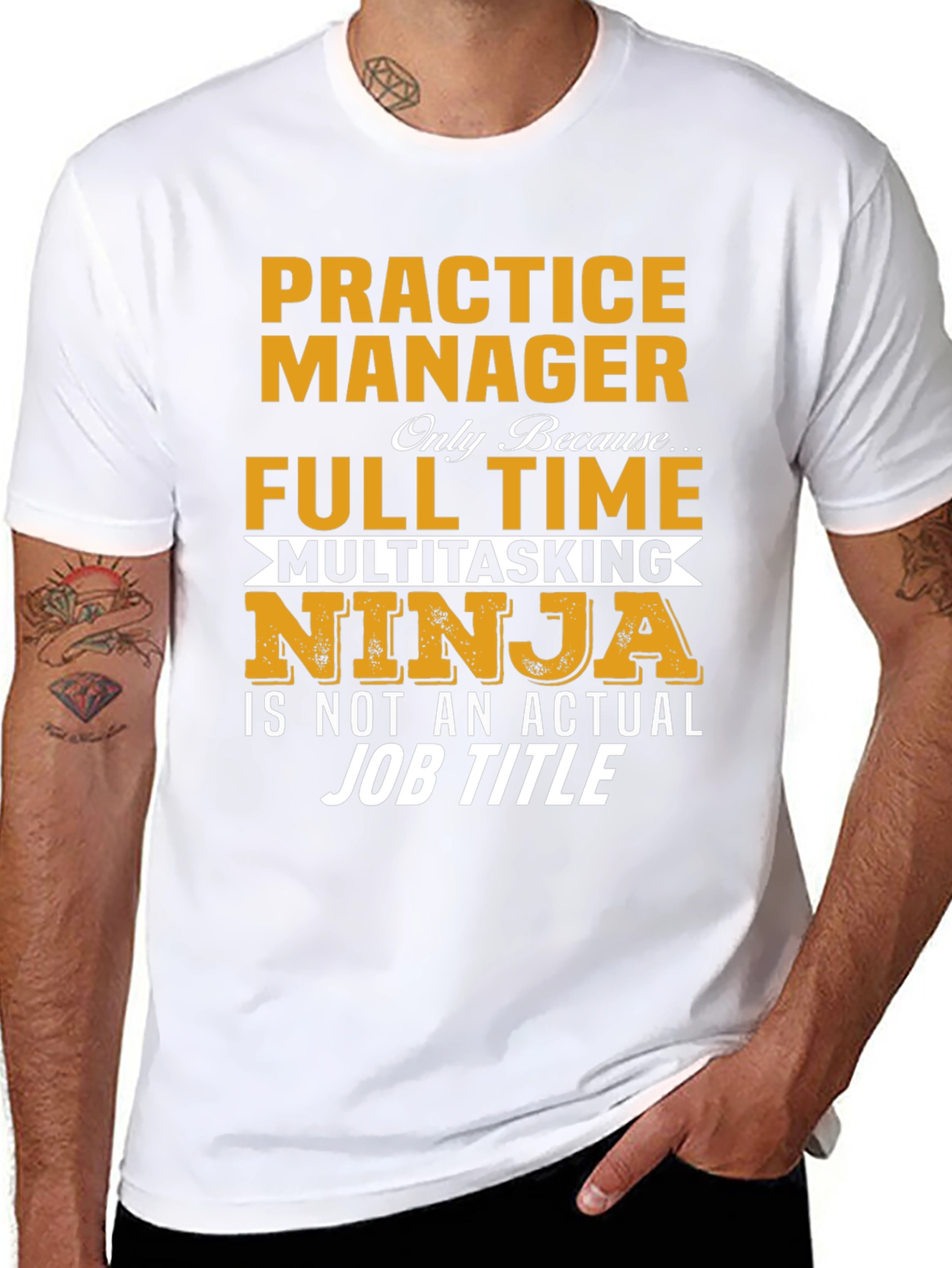 Practice Manager Full Time Ninja T-Shirt