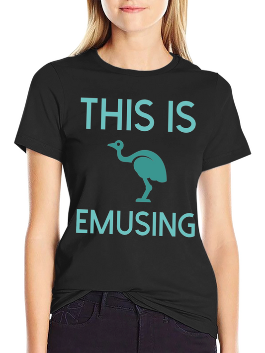 This Is Emusing - Mens Graphic Tee