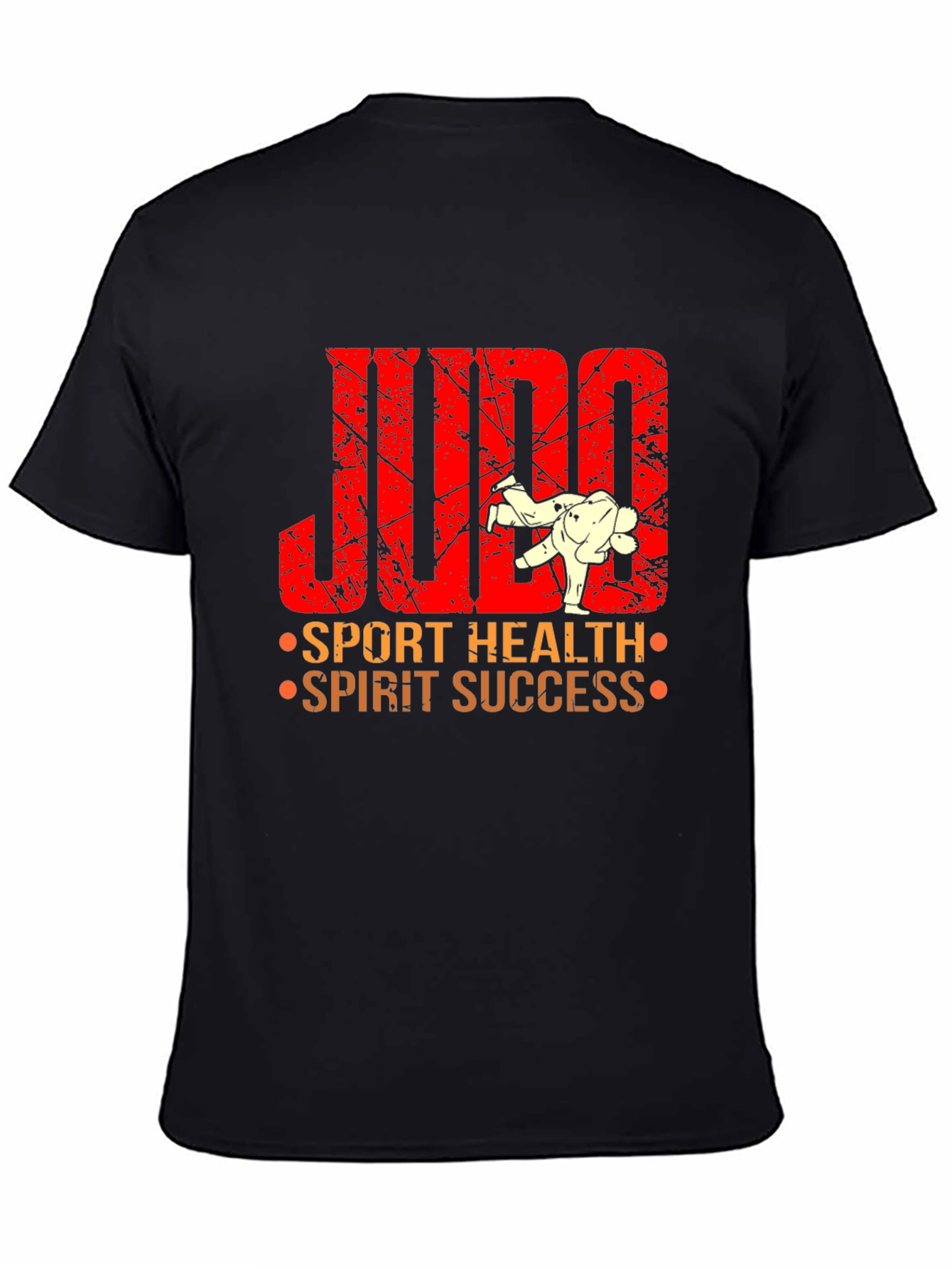 Judo Sport Health Spirit Success Graphic T-Shirt