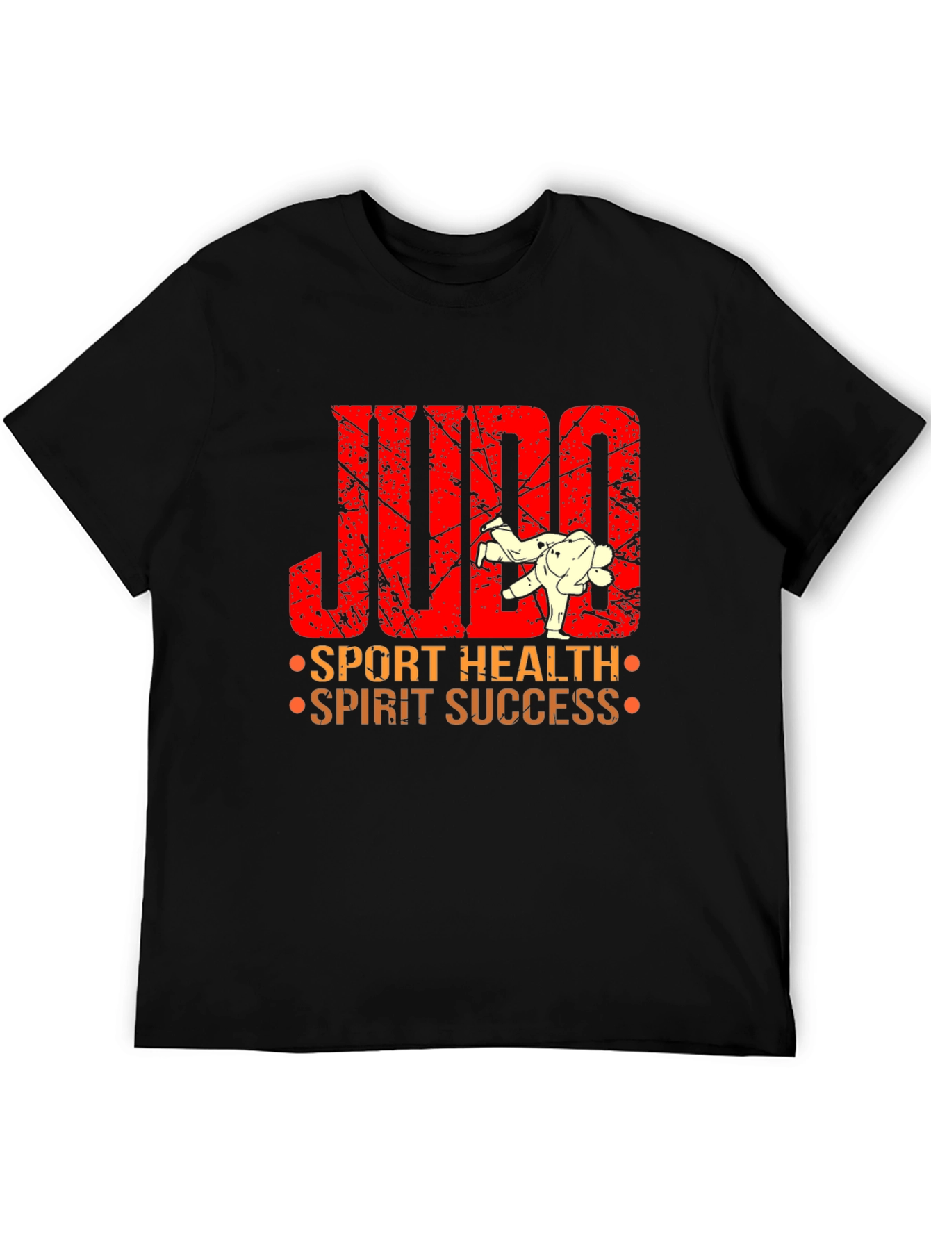 Judo Sport Health Spirit Success Graphic T-Shirt