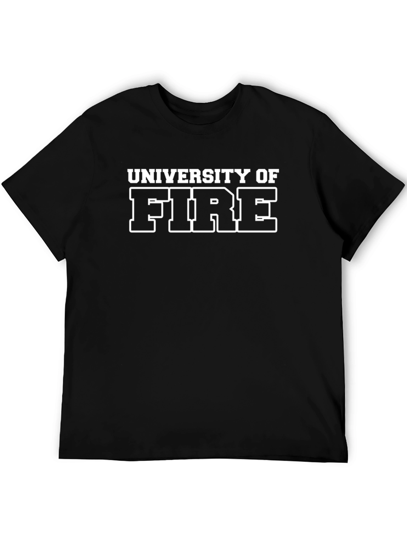 University of Fire Black T-Shirt
