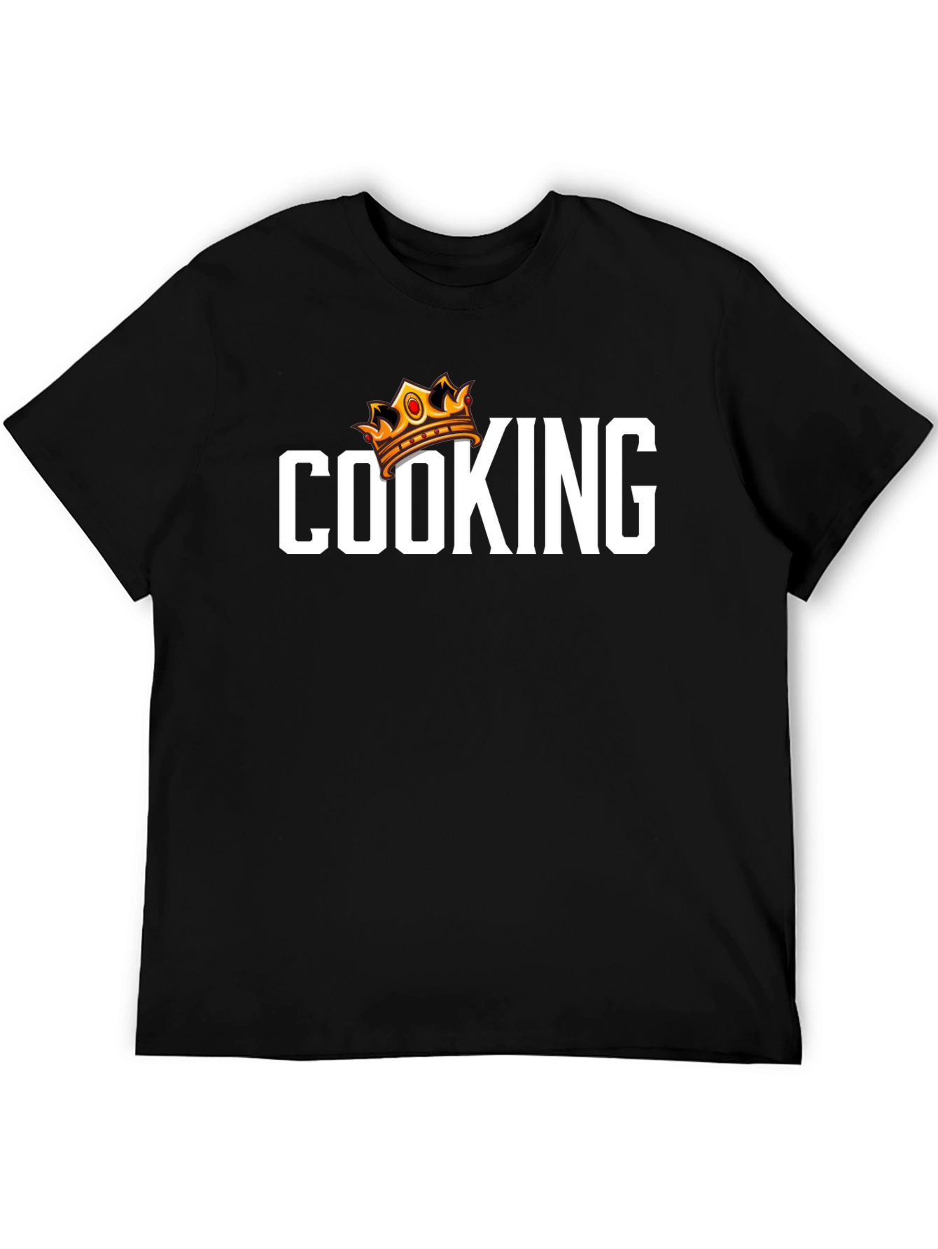 Cooking King T-Shirt - Novelty Chef Apparel